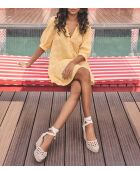 Gwyneth R Zitronenkleid