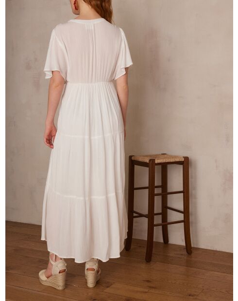 Camille R witte jurk