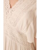 Camille R witte jurk