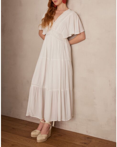 Camille R witte jurk