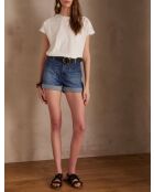 Lichtgewassen spijkerbroek Lila Sh