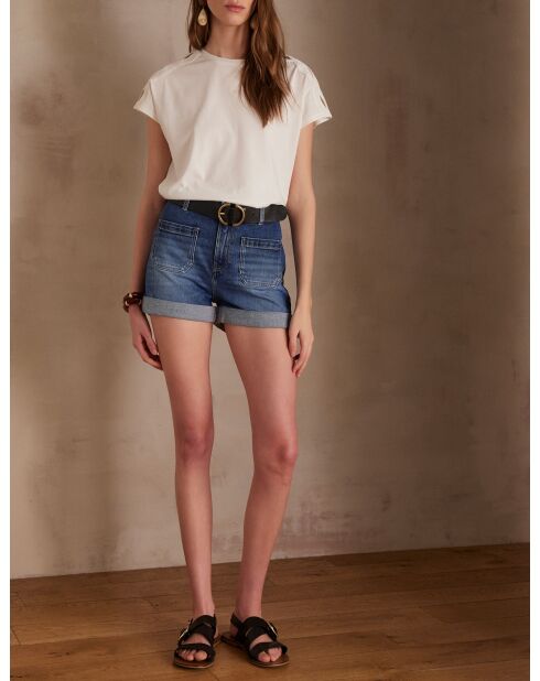 Lichtgewassen spijkerbroek Lila Sh