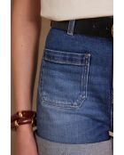 Lichtgewassen spijkerbroek Lila Sh