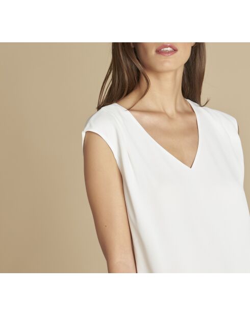 Neptune Bis Mc Uni ecrufarbenes T-Shirt