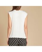 Neptune Bis Mc Uni ecrufarbenes T-Shirt