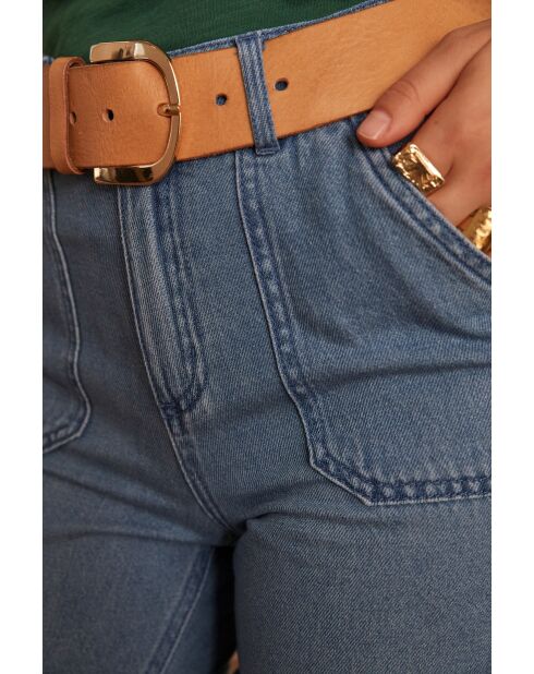 Sanae Sh licht gewassen spijkerbroek