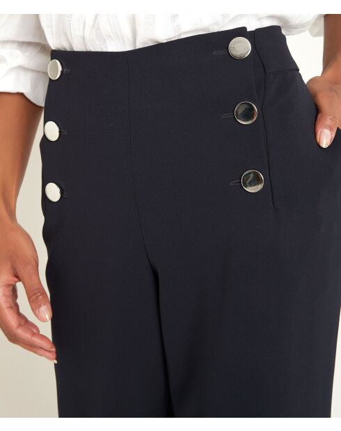 Hubert P Wall marineblaue Hose