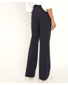 Hubert P Wall marineblaue Hose