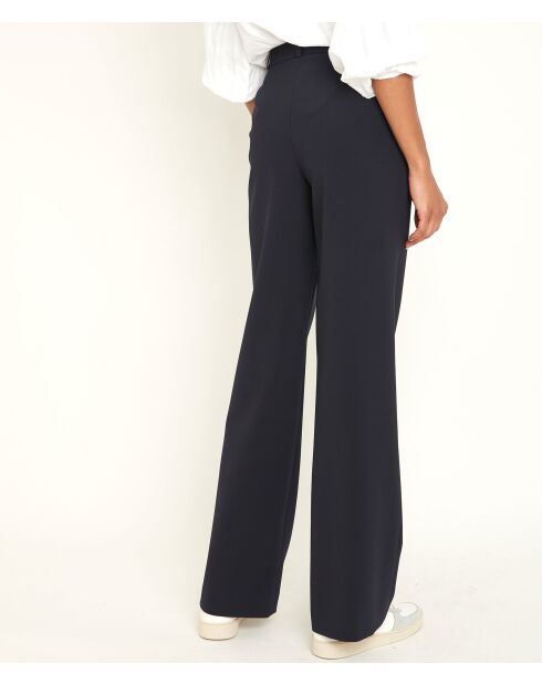 Hubert P Wall marineblaue Hose