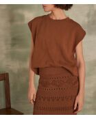 Maglione marrone Lady Bis