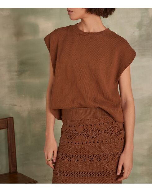 Maglione marrone Lady Bis