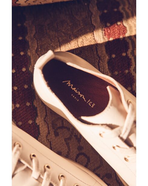 Sneakers Jema basket crema