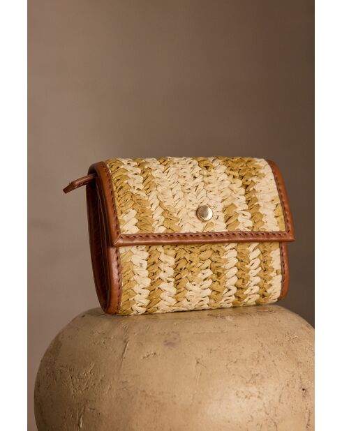 Portefeuille Romeo écru