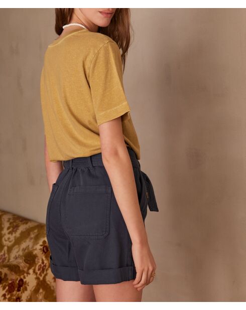 Marcel ockerfarbenes T-Shirt