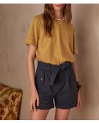 Marcel ockerfarbenes T-Shirt