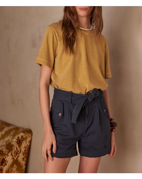 Marcel ockerfarbenes T-Shirt