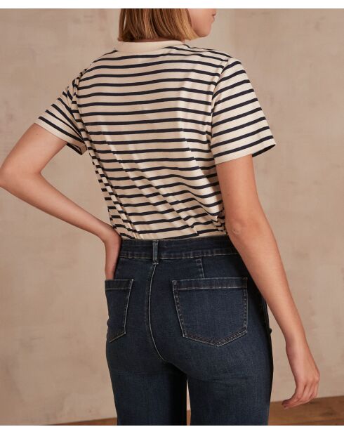 Camiseta Dalia ecru
