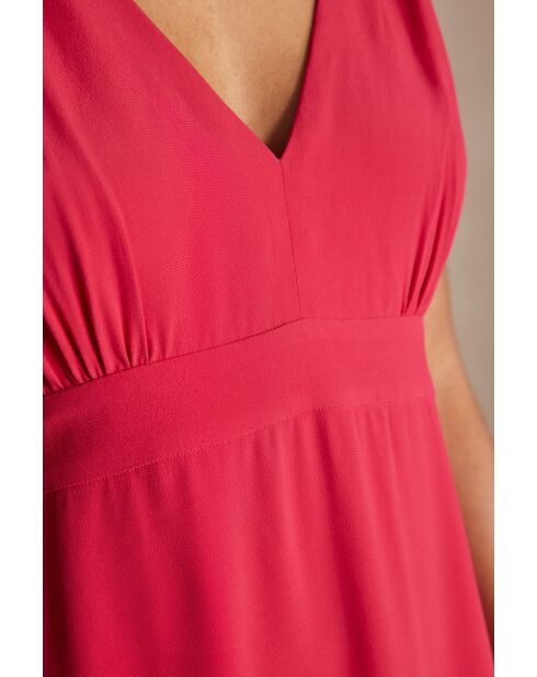 Ludivine R lichte fuchsia jurk