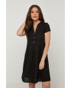 Robe Ysé 100% Lin noire