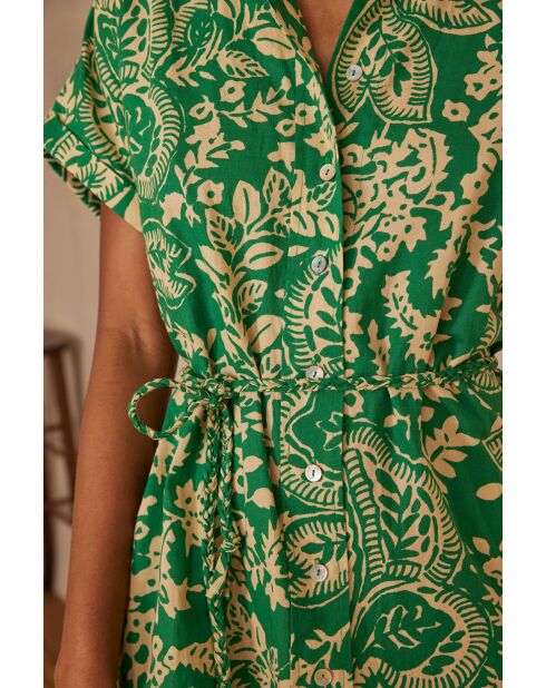 Louisiana R Imp jurk Engels groen