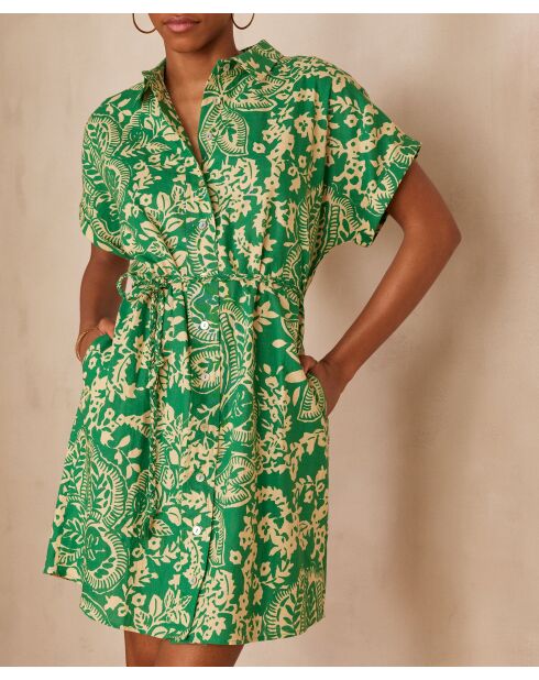 Louisiana R Imp jurk Engels groen