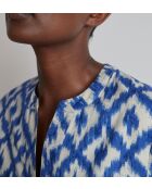 Claudia R Imp koningsblauwe jurk