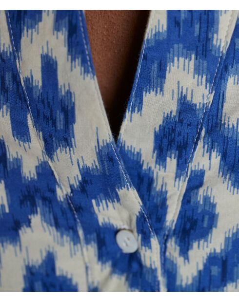 Claudia R Imp koningsblauwe jurk