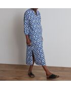 Claudia R Imp koningsblauwe jurk