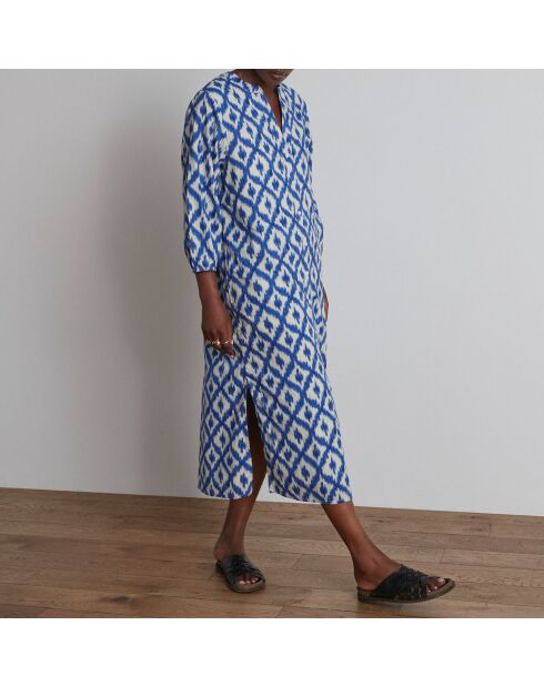 Claudia R Imp koningsblauwe jurk