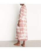 Robe Laurice R tye and dye poudré