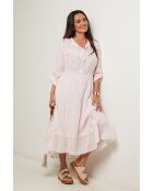Robe Liora 100% Coton rose