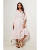 Robe Liora 100% Coton rose