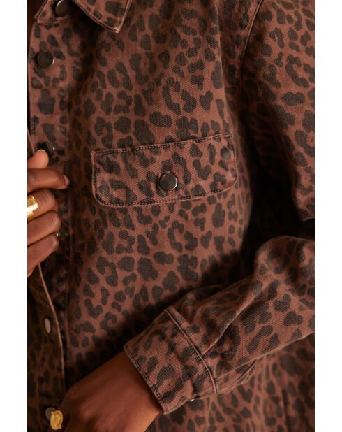 Mercy R imp donkerbruine jurk