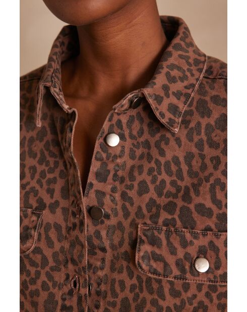 Mercy R imp donkerbruine jurk