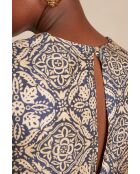 Aloe R Imp cremefarbenes Kleid