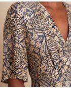 Aloe R Imp cremefarbenes Kleid