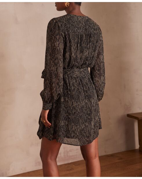 Robe Lary R imp noir