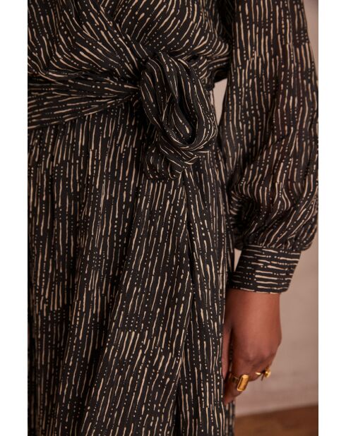 Robe Lary R imp noir