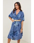 Robe Kalista 100% Lin indigo