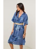 Robe Kalista 100% Lin indigo