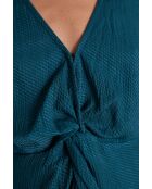 Petrolfarbenes Kleid Athena bis R