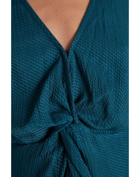 Petrolfarbenes Kleid Athena bis R