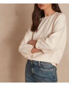 Sweatshirt Driss Bis crème