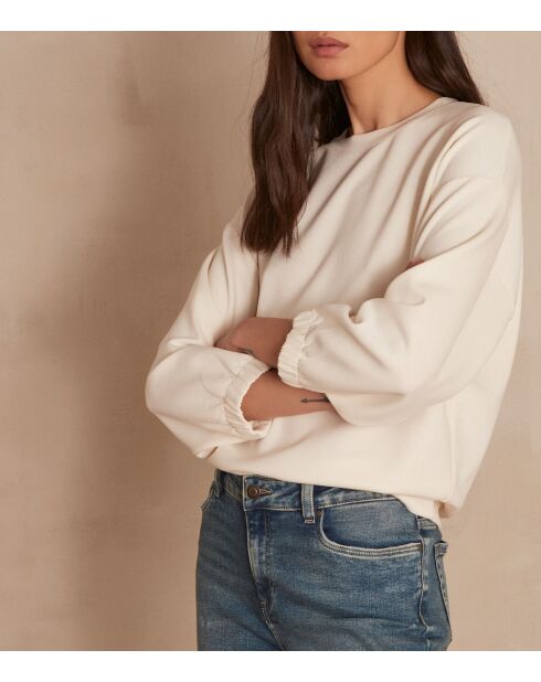 Sudadera Driss Bis crema