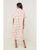 Robe Yara 100% Lin rose