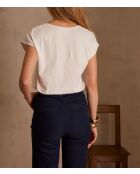 Weißes Astrid T-Shirt