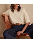 Alexy crèmekleurig t-shirt