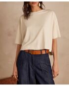 Alexy crèmekleurig t-shirt
