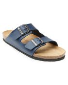 Marineblaue Pantoletten Alberto