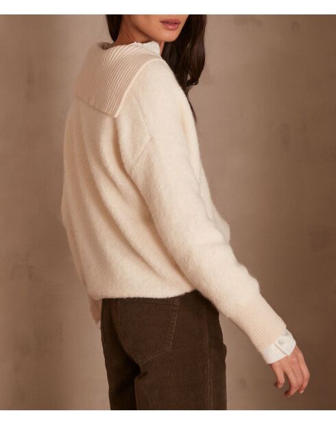 Cremefarbener Pullover Sevan